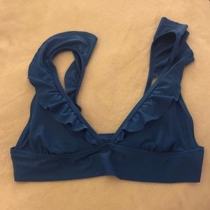 Aerie Ruffle Bikini Top